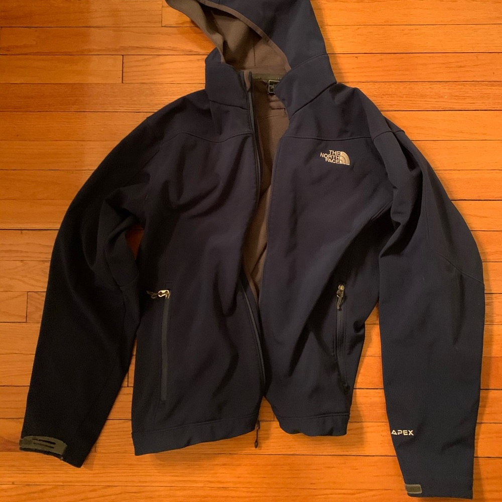 North Face Soft Shell Zip Up